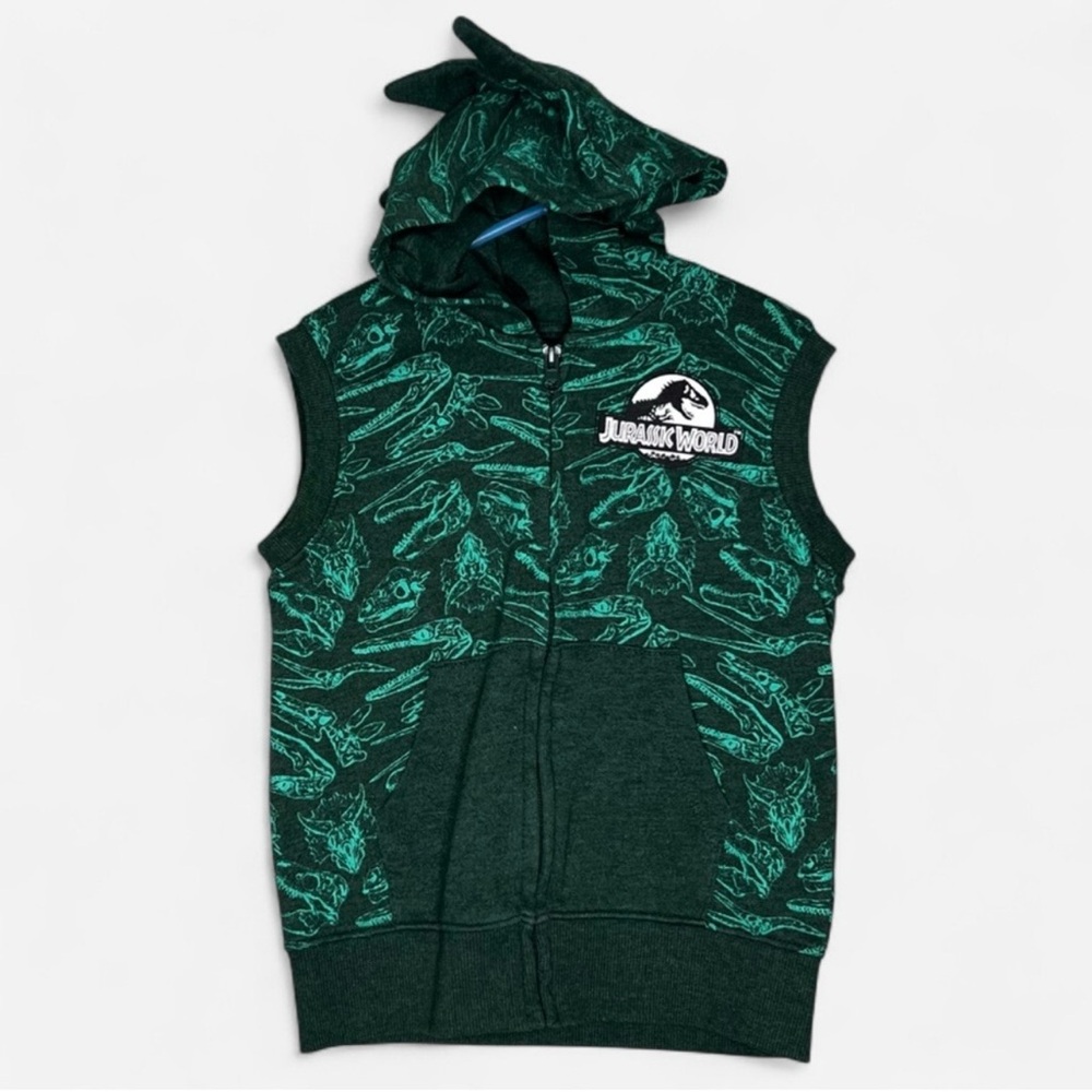 Kids Jurassic World Hooded Vest - size 5